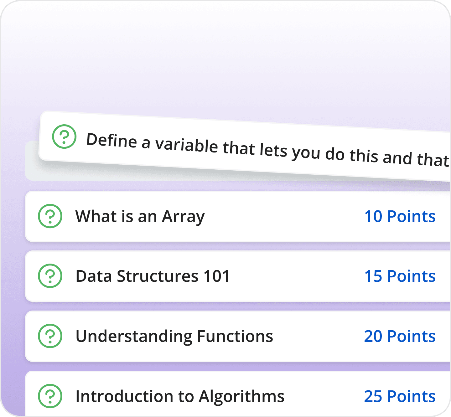 Practice Questions | Skillbrew.AI